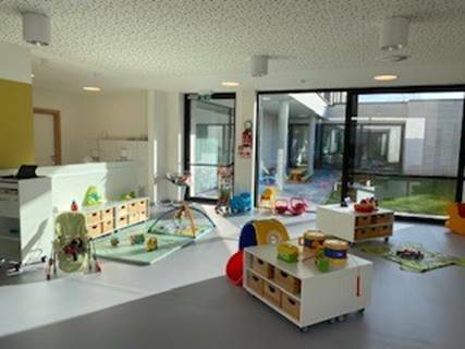 Foto van de speelruimte in Kinderdagverblijf De Zonnebloem
