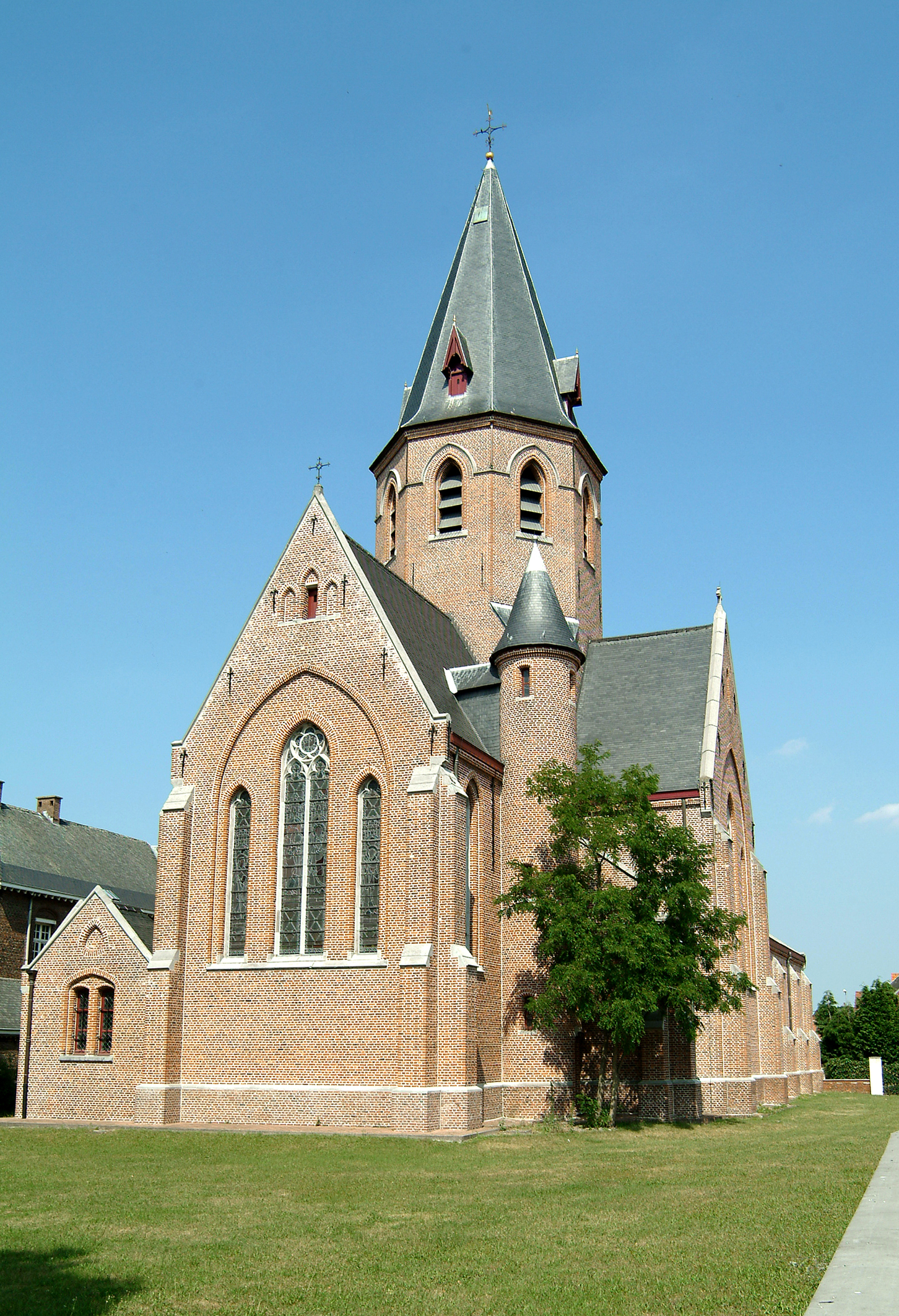 Foto van de kerk in Kastel
